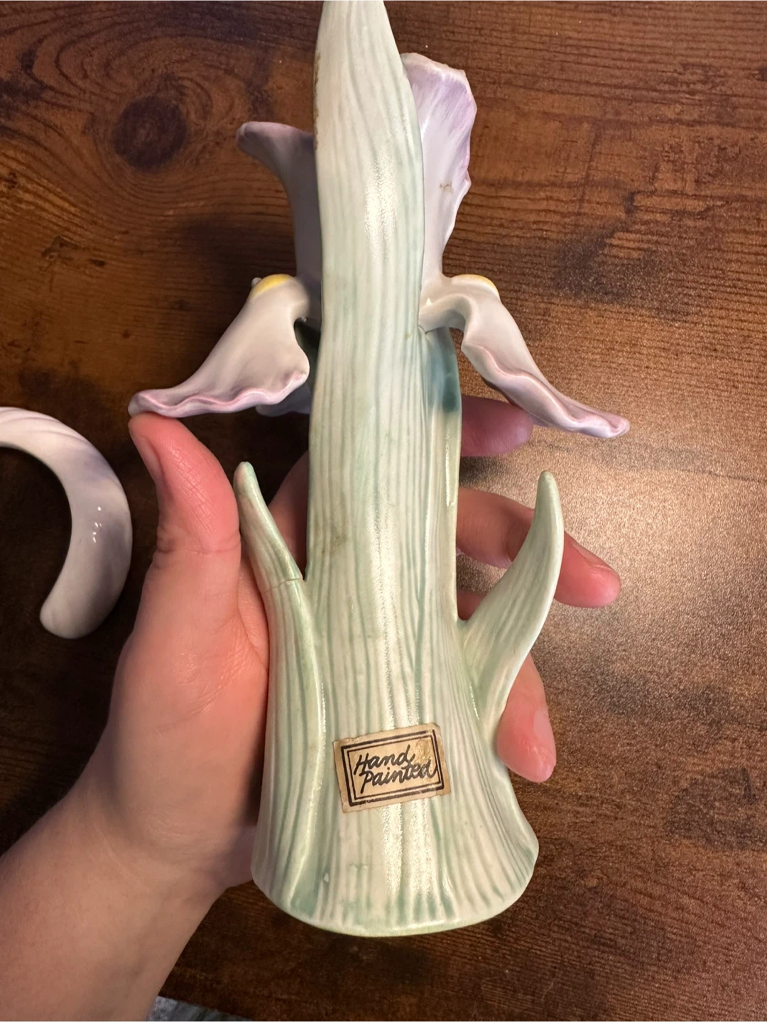 Vintage Ceramic Floral Candle Holders - photo 2