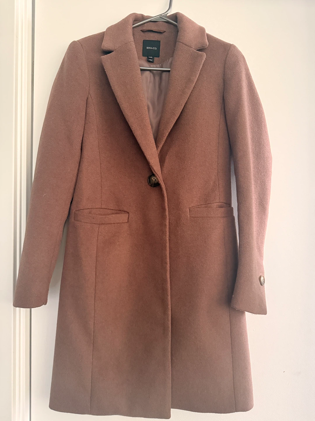 RW&CO. Wool Blend Coat - Size XXS - photo 2