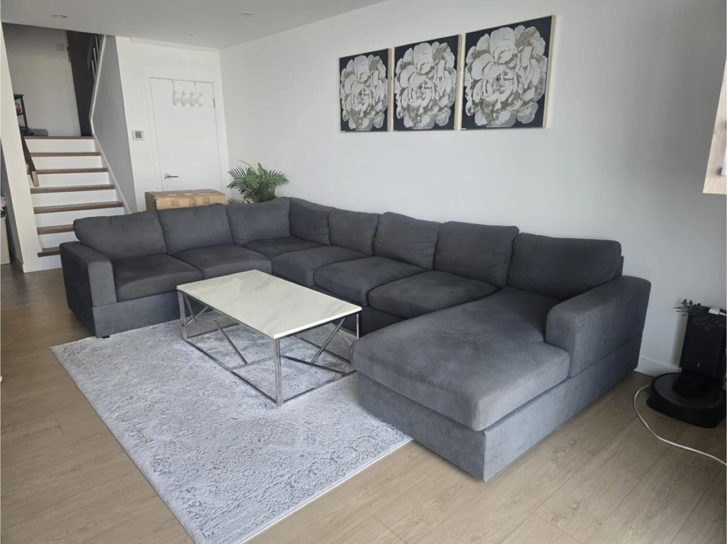Grey Sectional Sofa