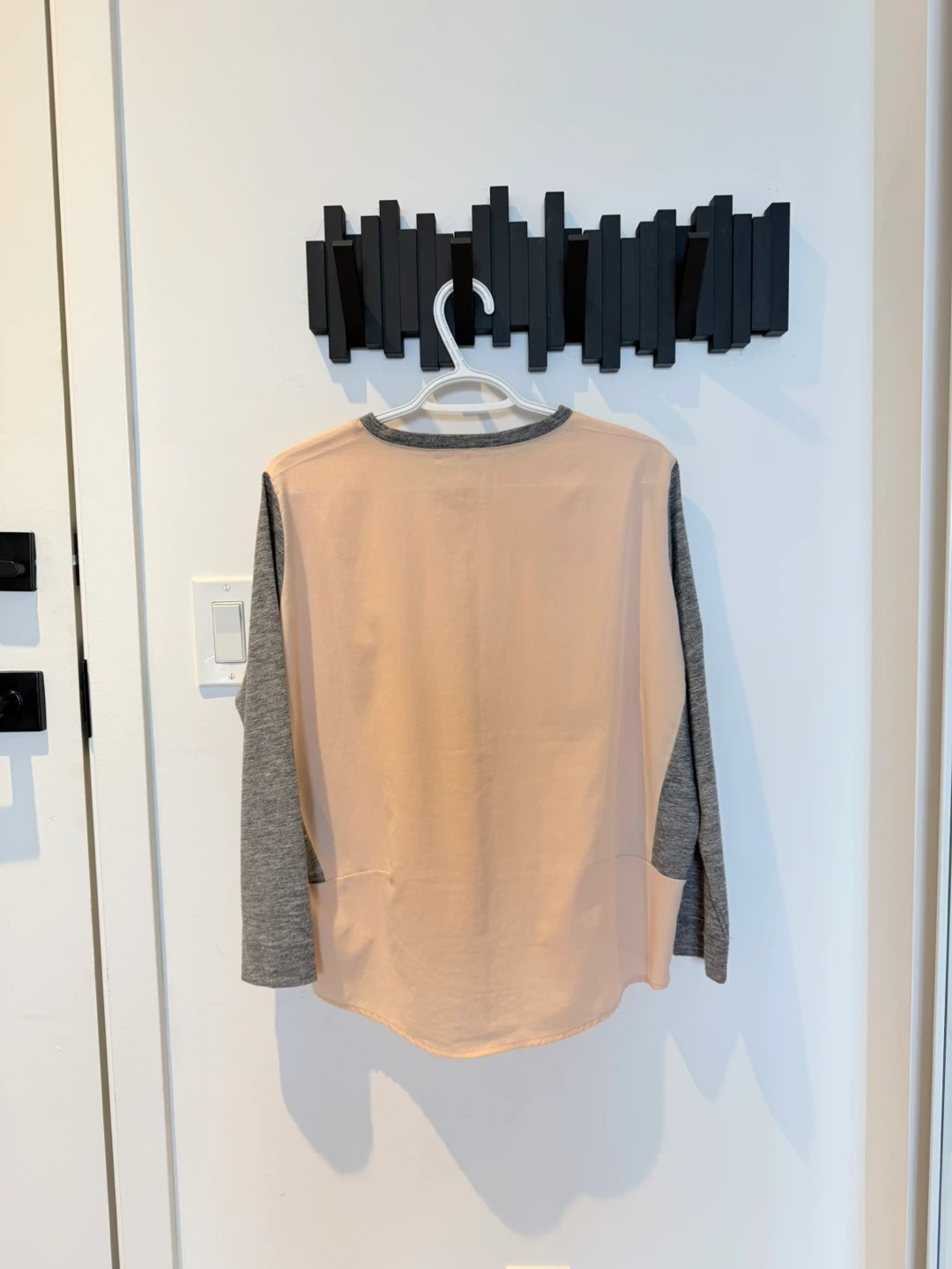Relaxed fit blouse long sleeves - Small - photo 2