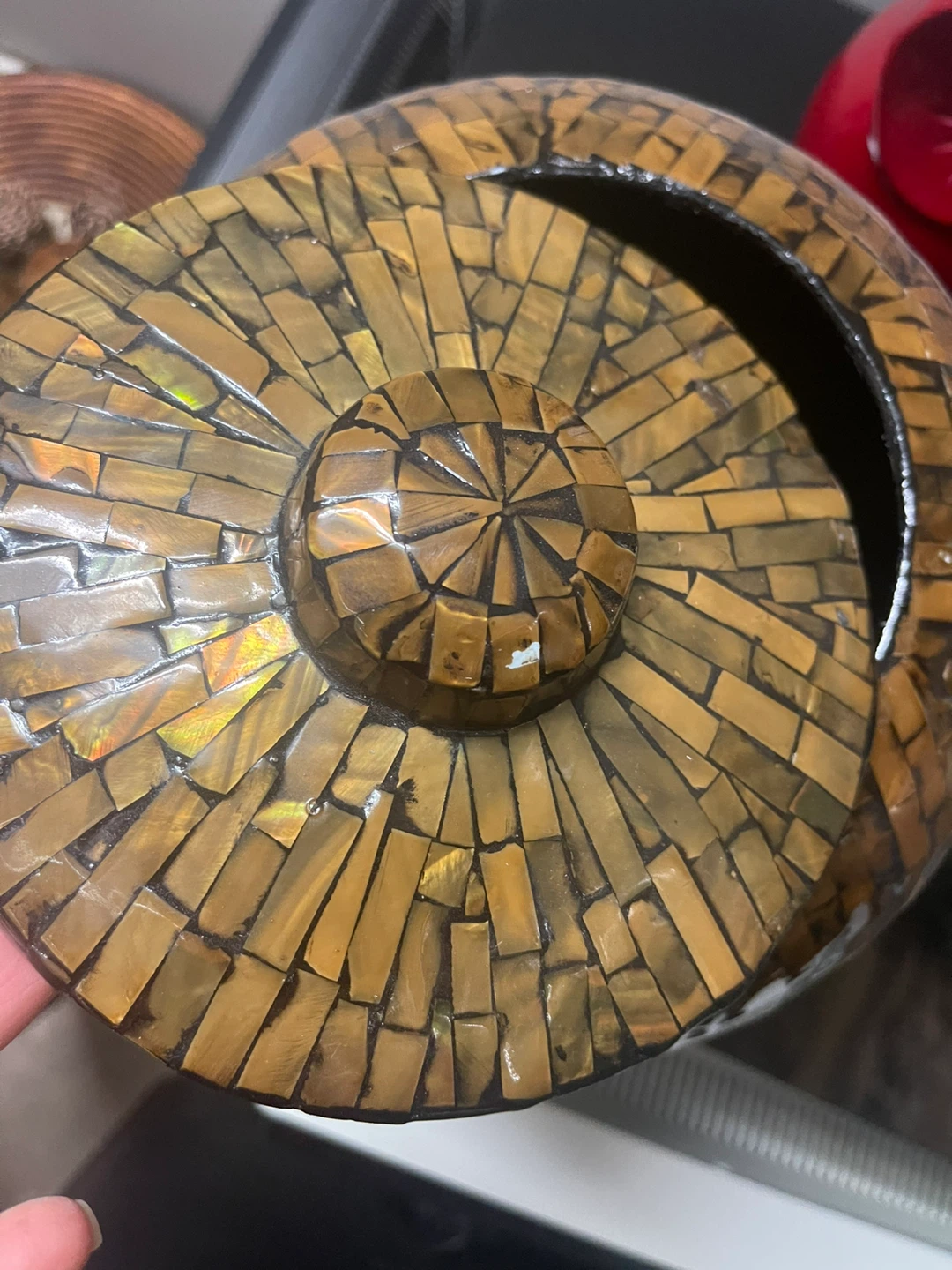 Decorative Vases - Mosaic & Red Owl - photo 4