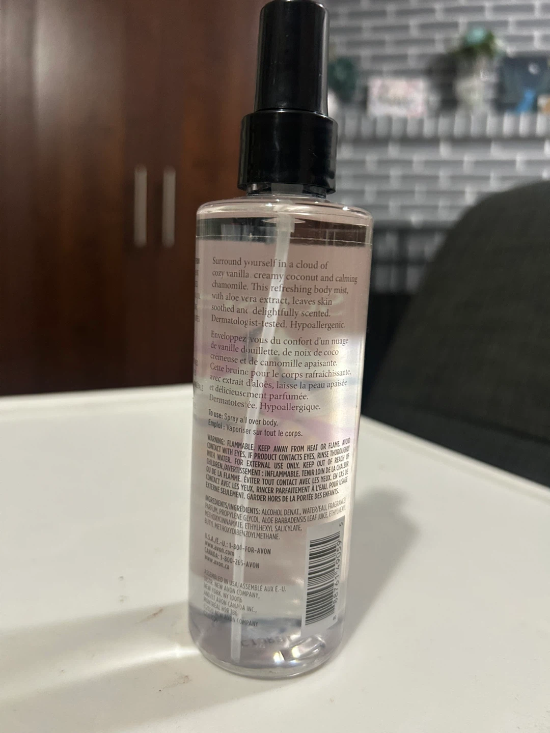BRAND NEW Avon Senses Cozy Vanilla & Coconut Body Mist - photo 2