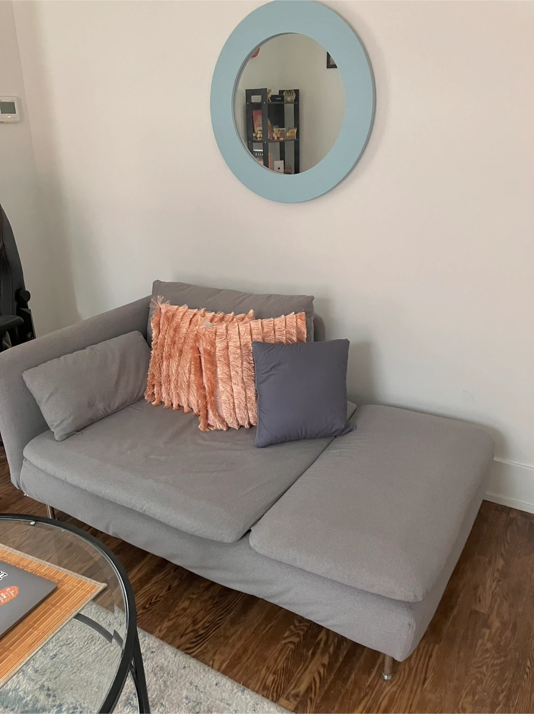 IKEA Soderhamn Sofa with Chaise - Grey - photo 2
