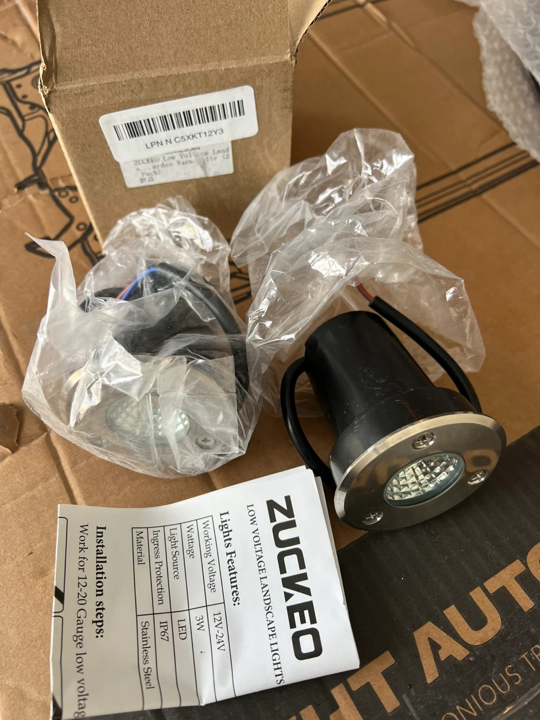 ZUCKEO Low Voltage Landscape Lights (2 Pack) - photo 4