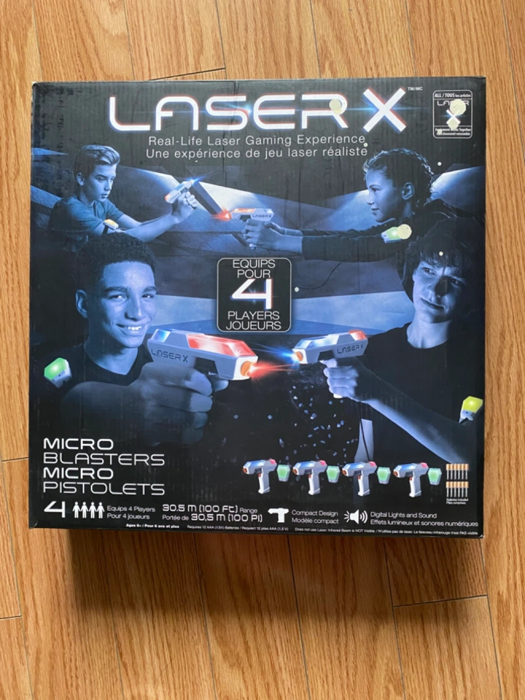 Laser X Micro Blasters - 4 Player Set