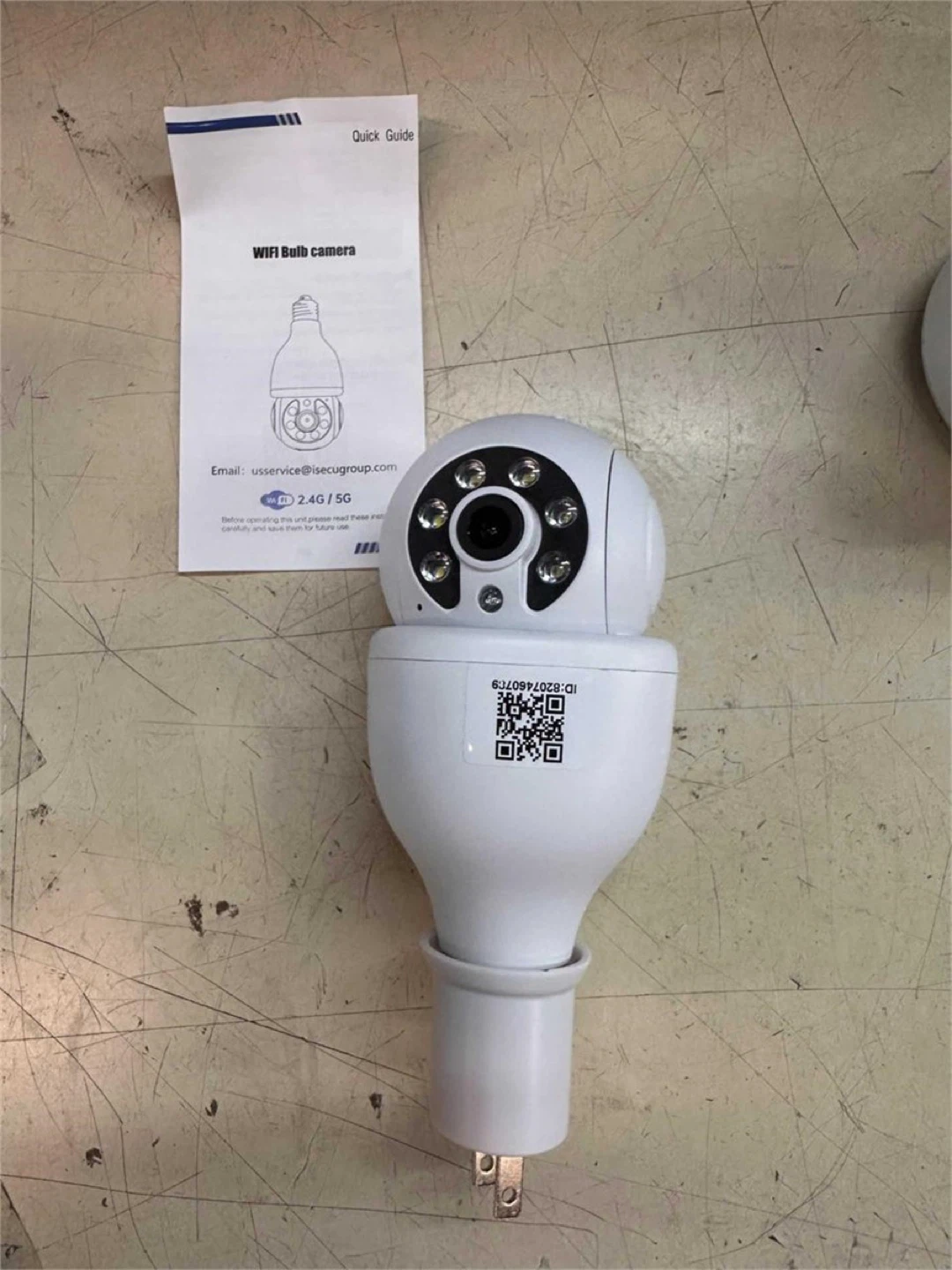 WiFi Bulb Camera 2K Quad HD - photo 2