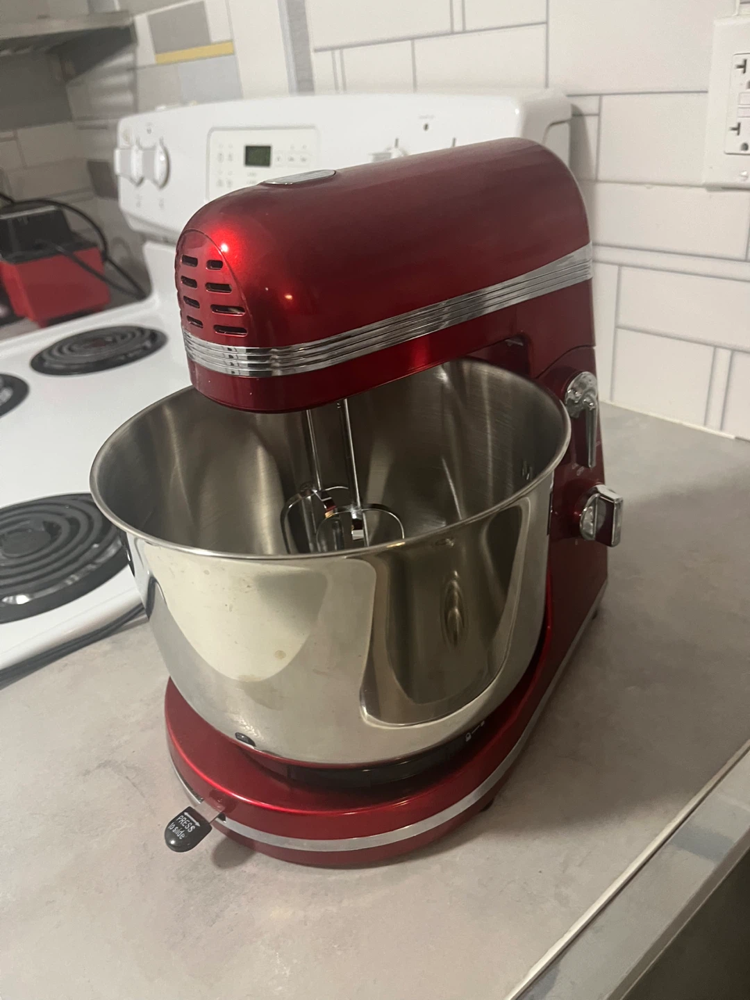 Red Stand Mixer