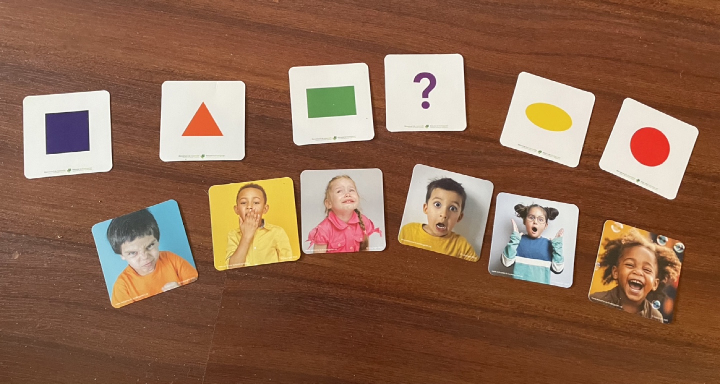 Set of cards for kids #freecycle