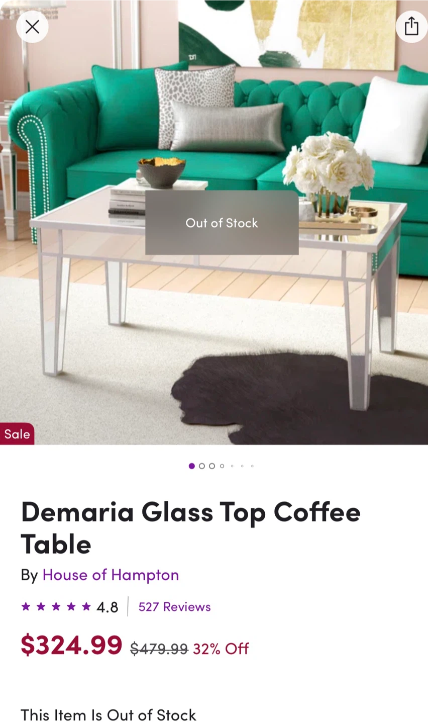 Glass Coffee Table