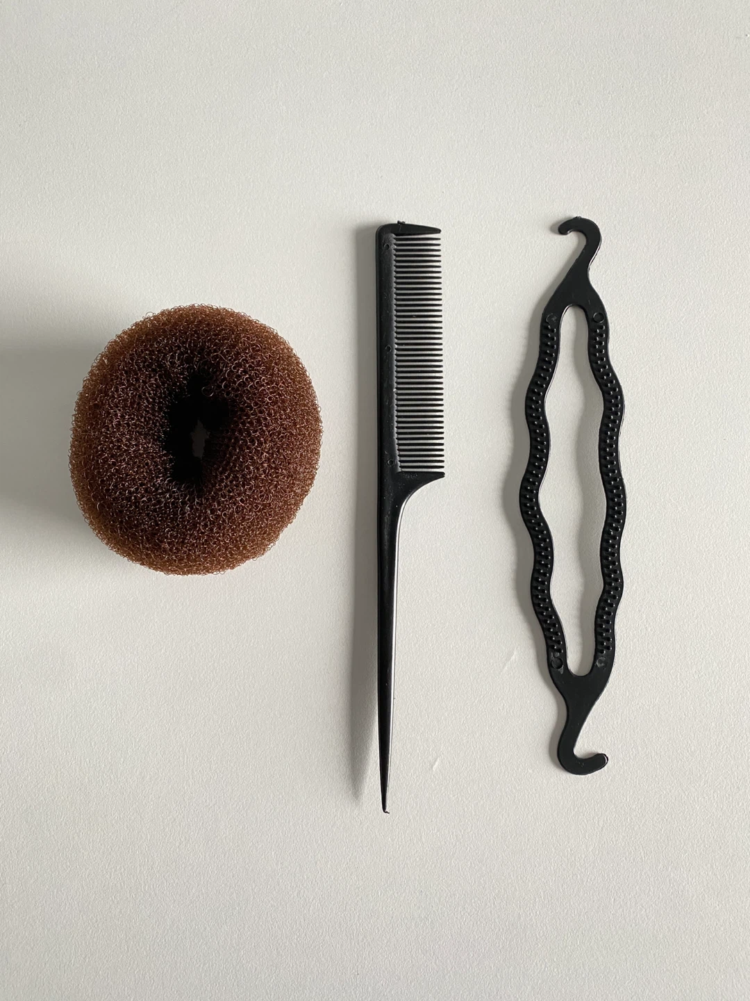 Hair Styling Tools - Bun Maker, Hair Donut, Comb