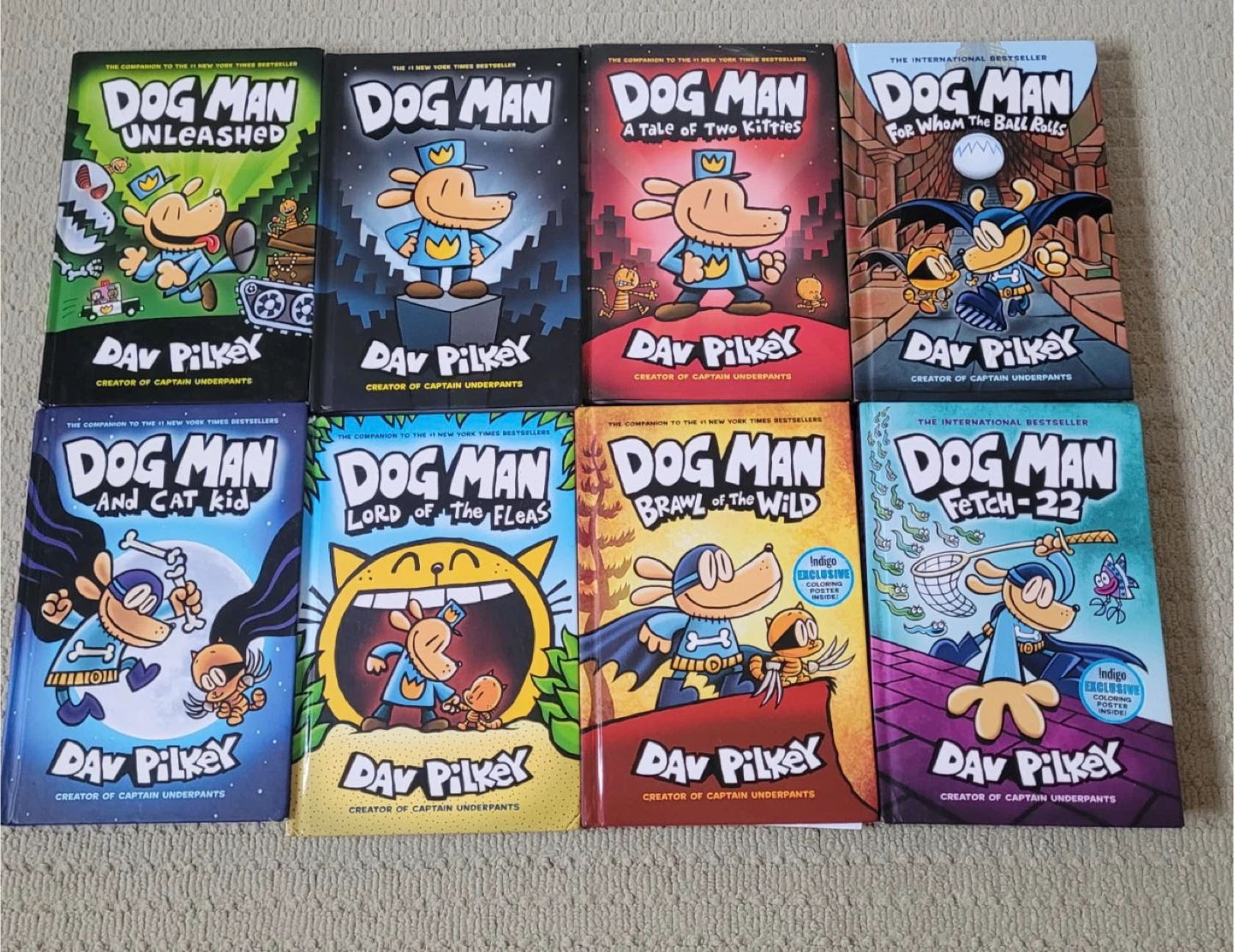 Dog Man Book Series by Dav Pilkey