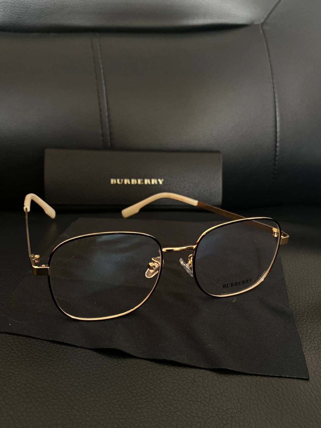 Women’s Burberry Eyeglasses with Case & Box
