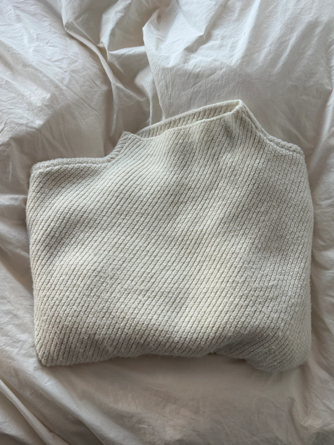Darling Cream Knit Sweater - photo 5