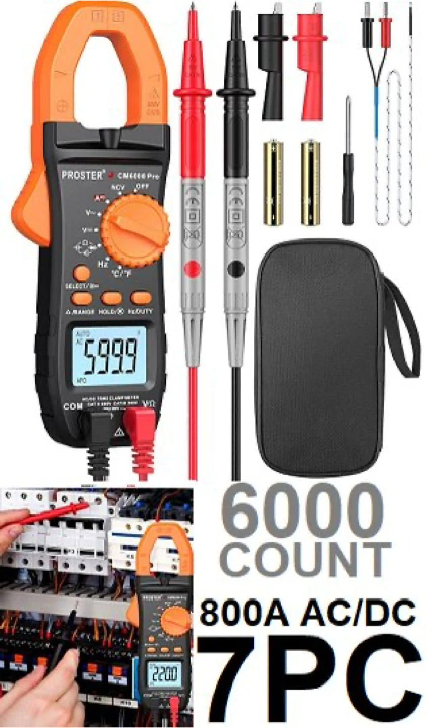 New Proster Digital Clamp Meter