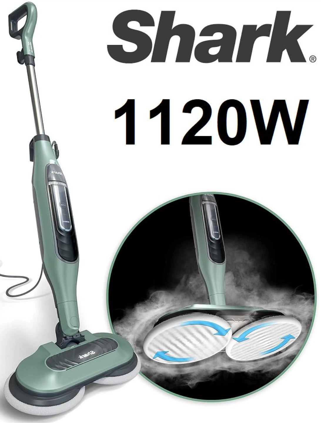Shark Steam & Scrub Mop - Like New! - photo 4