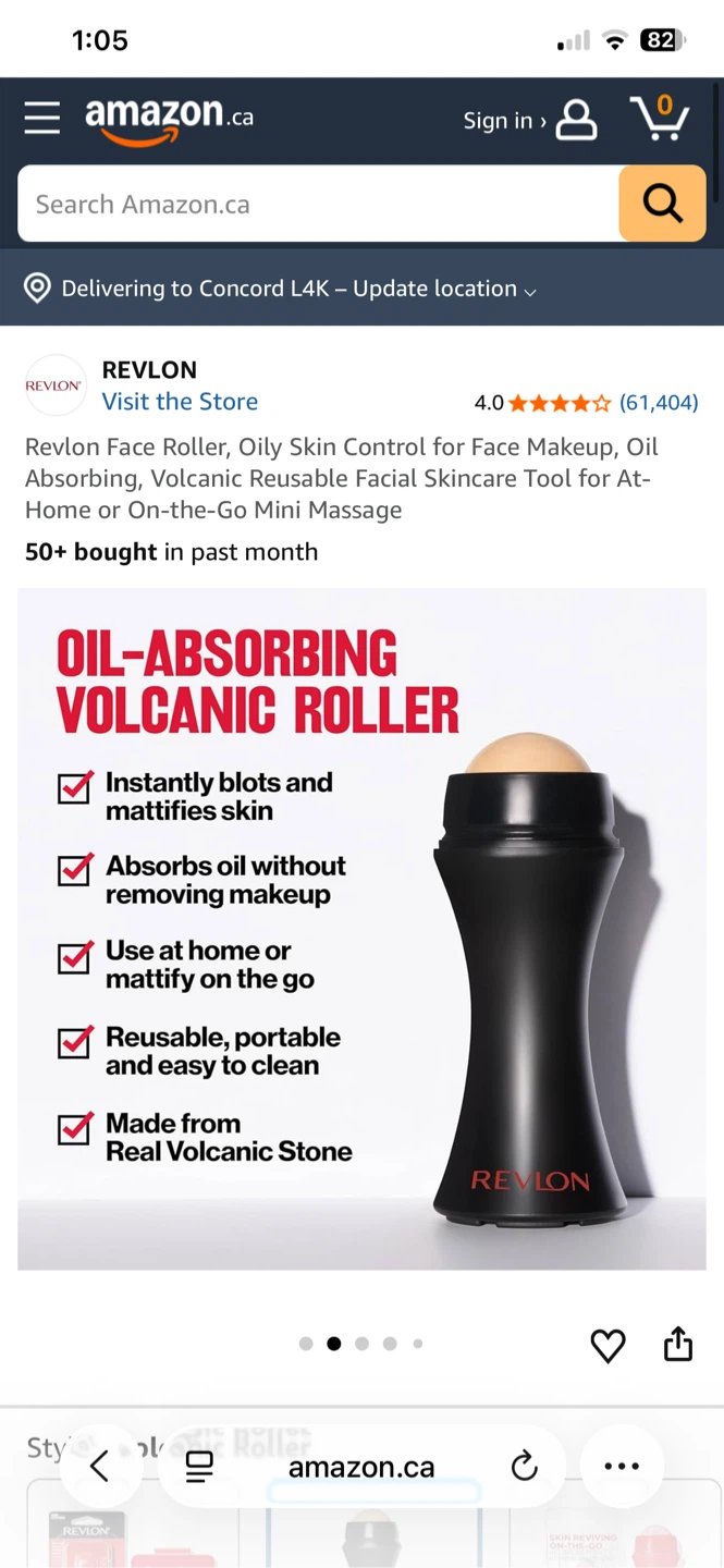 REAL Volcanic Stone Oil Absorbing Roller and Blotting Sheets - photo 5