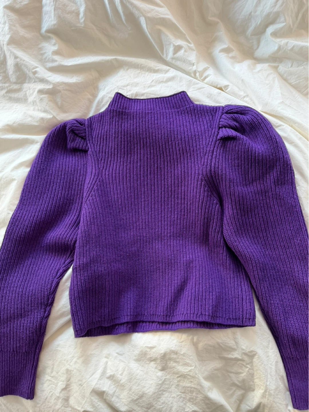 Sandro Purple Knit Sweater - photo 3