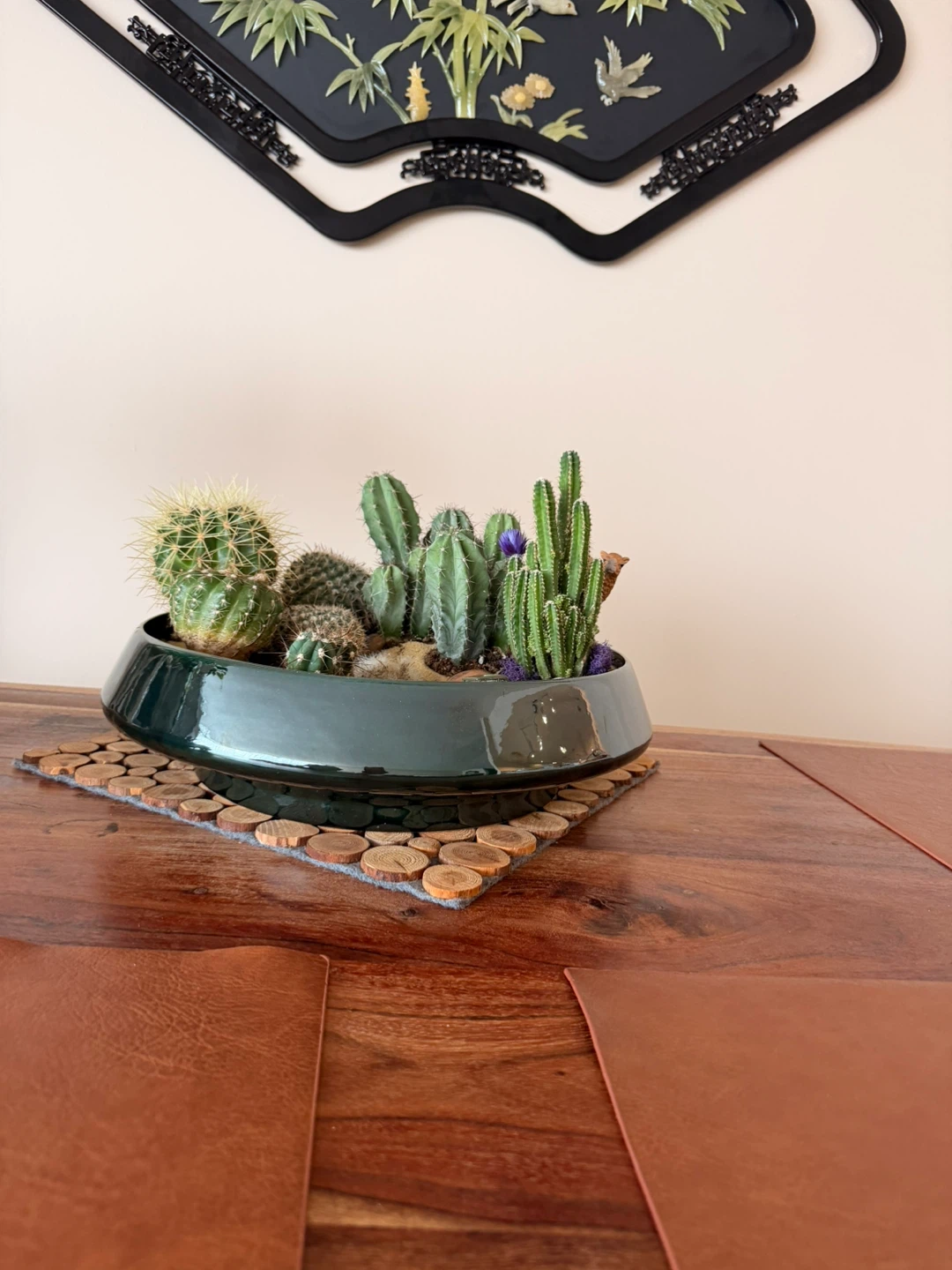 Cactus Arrangement in Decorative Bowl🏆 - photo 2