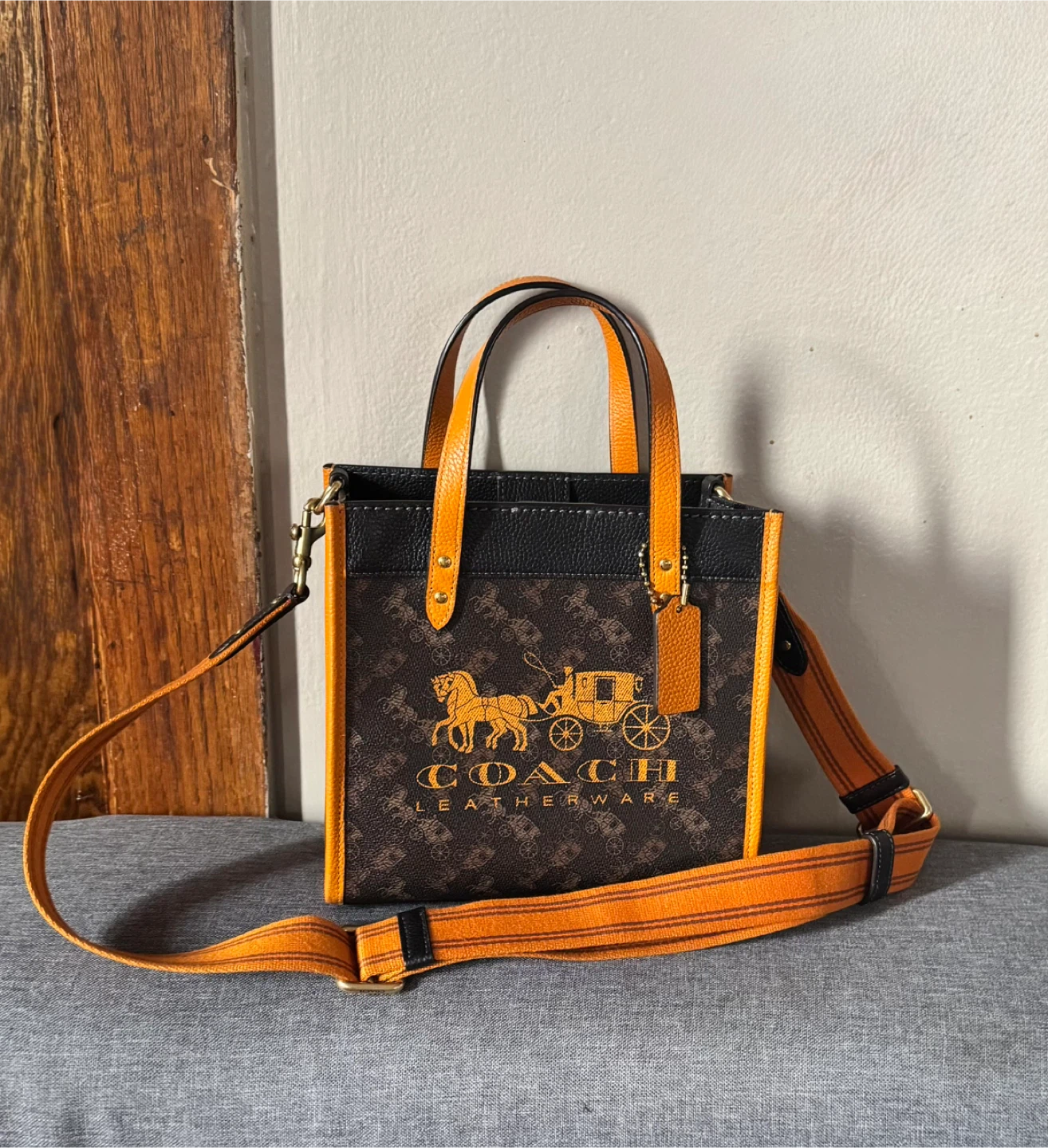 Coach Horse & Carriage Tote Bag