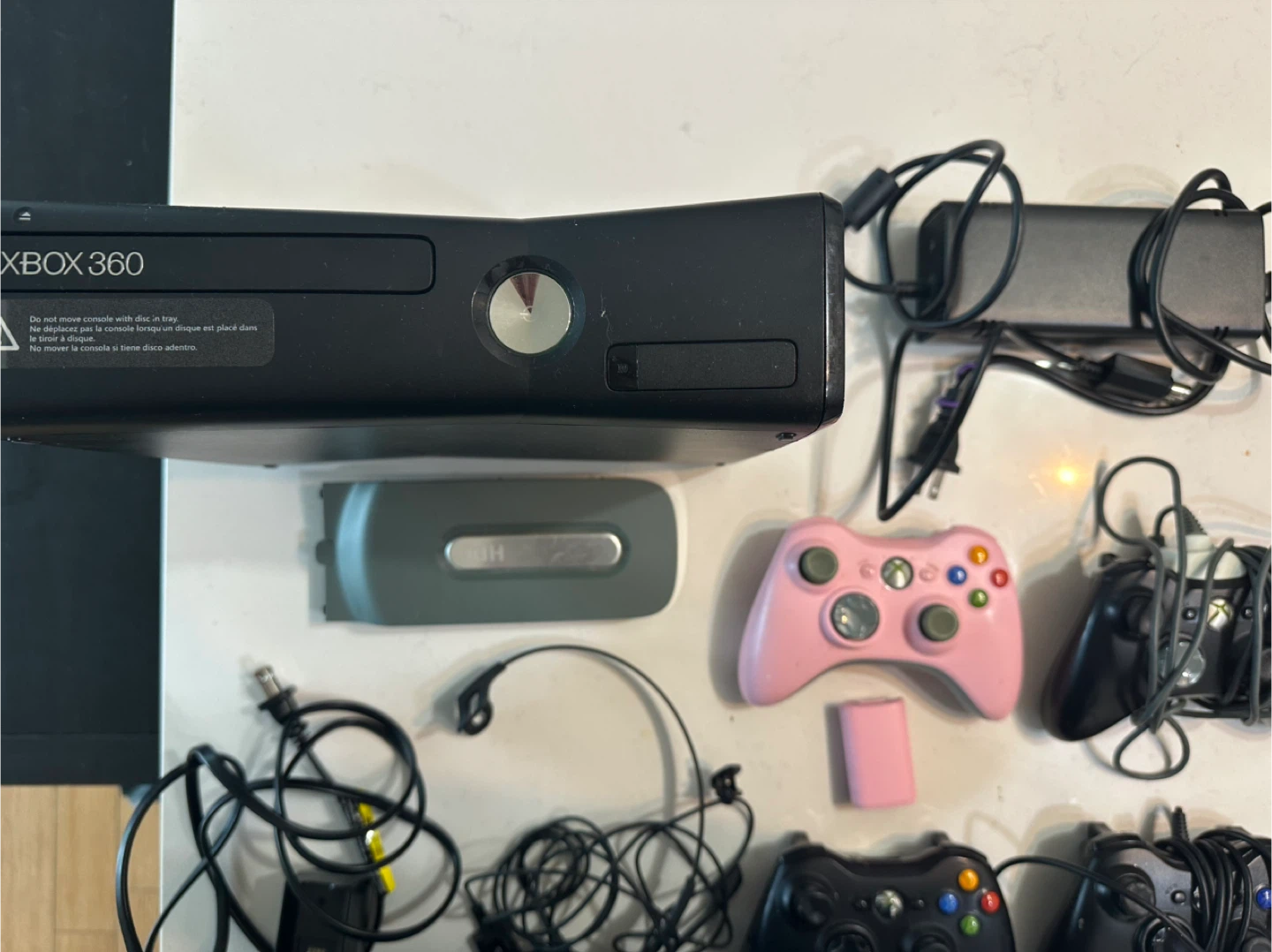Xbox 360 Console with Controllers - photo 2