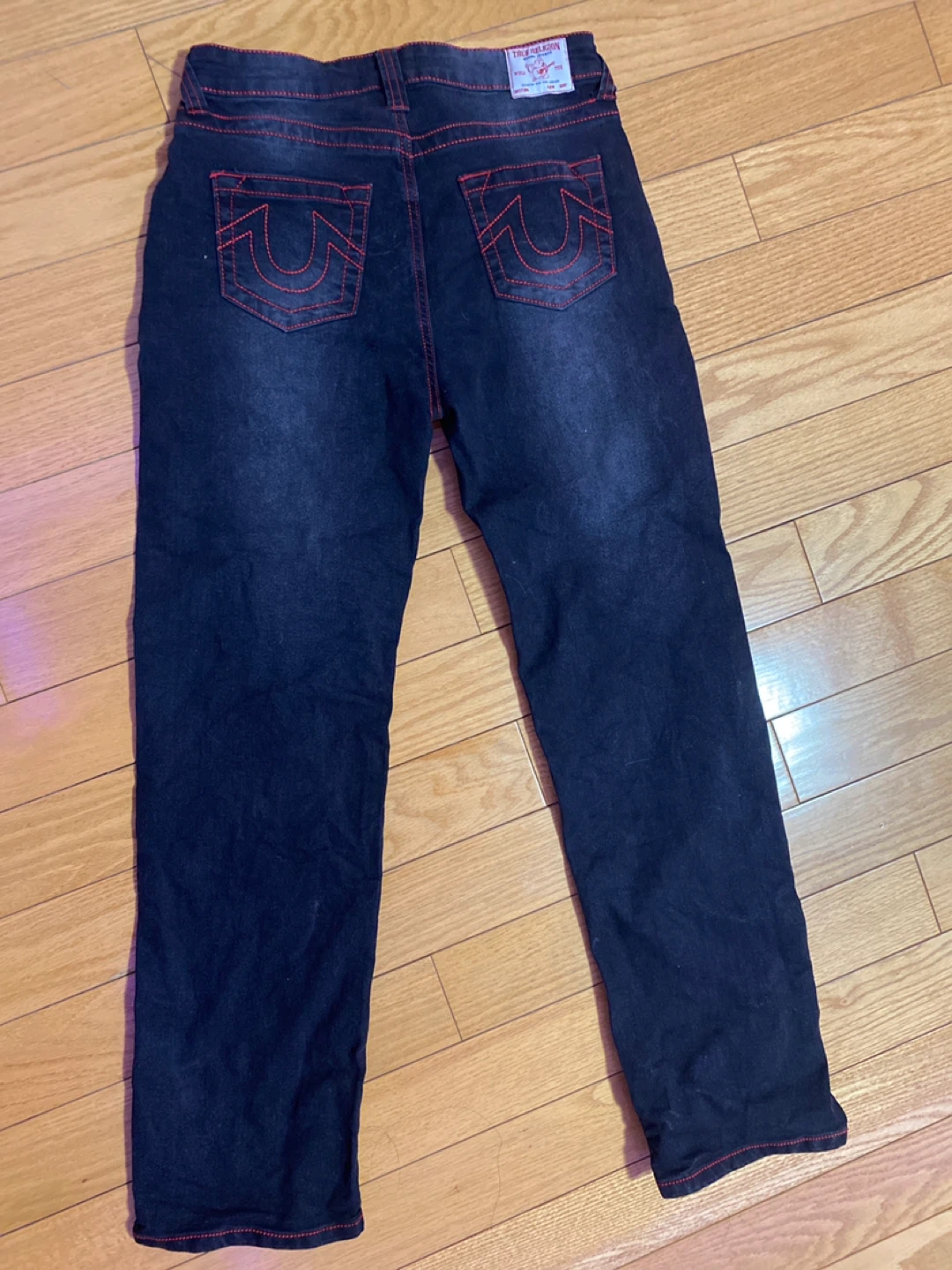 True Religion Ricky Relaxed Straight Jeans - Size 16 Youth