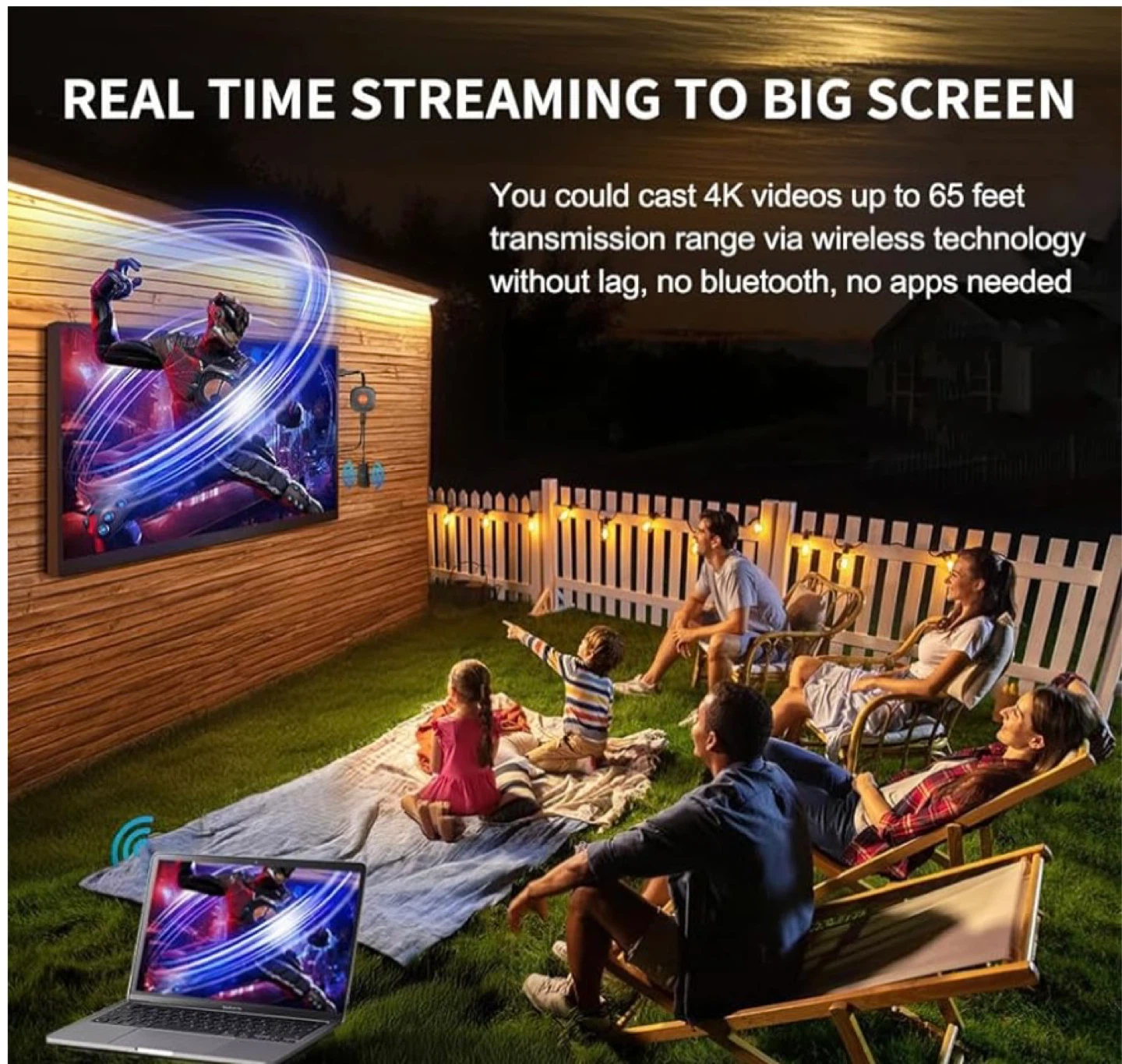 AMB3D Wireless HDMI Adapter - Stream to Big Screen - photo 3