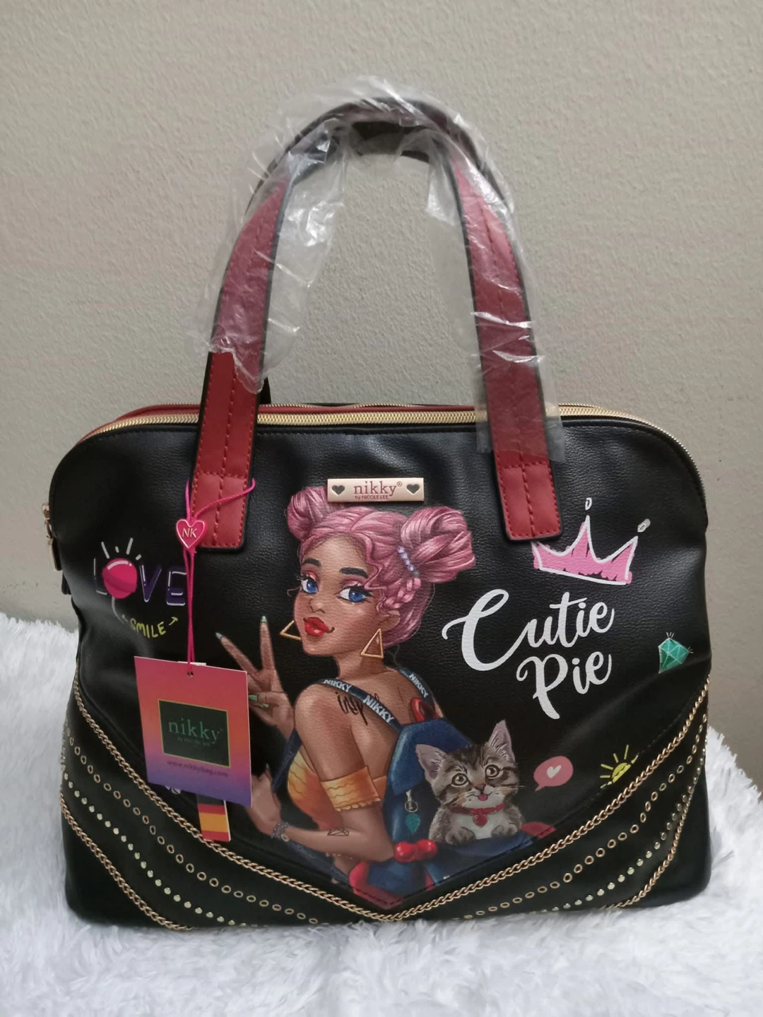 Nikky by Nicole Lee 'Cutie Pie' Tote Bag