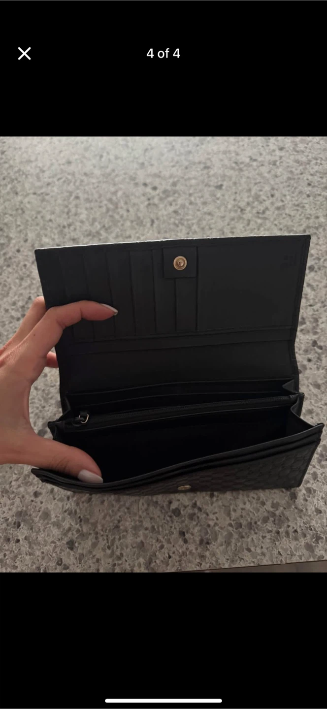 Gucci Black Leather Wallet - photo 4