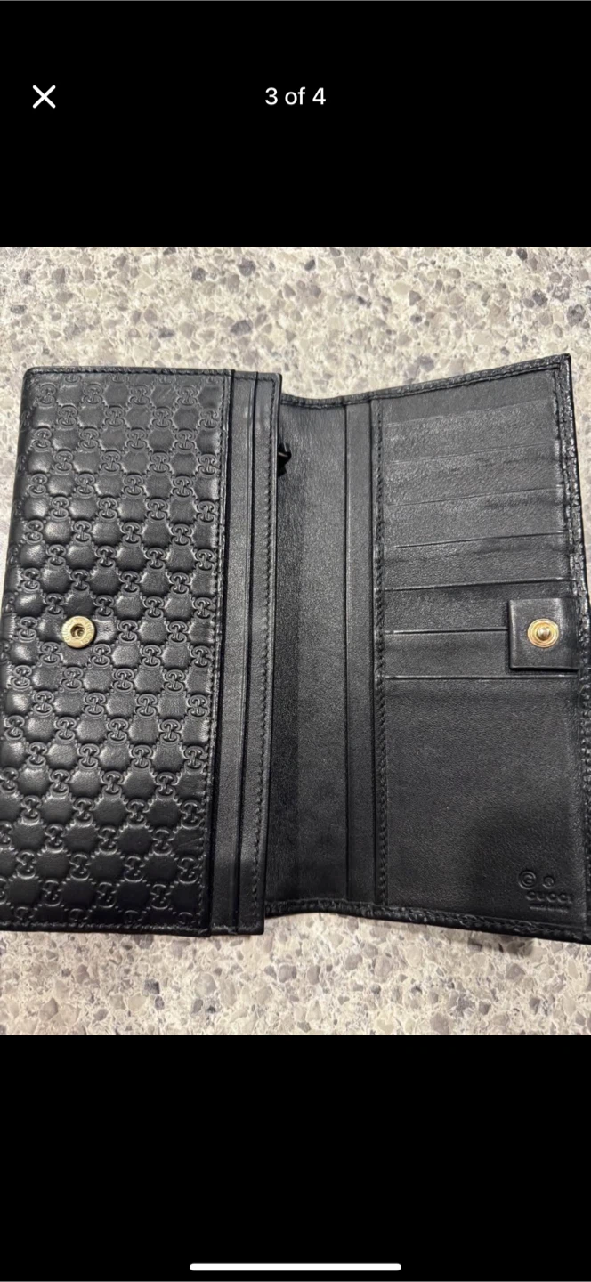Gucci Black Leather Wallet - photo 3