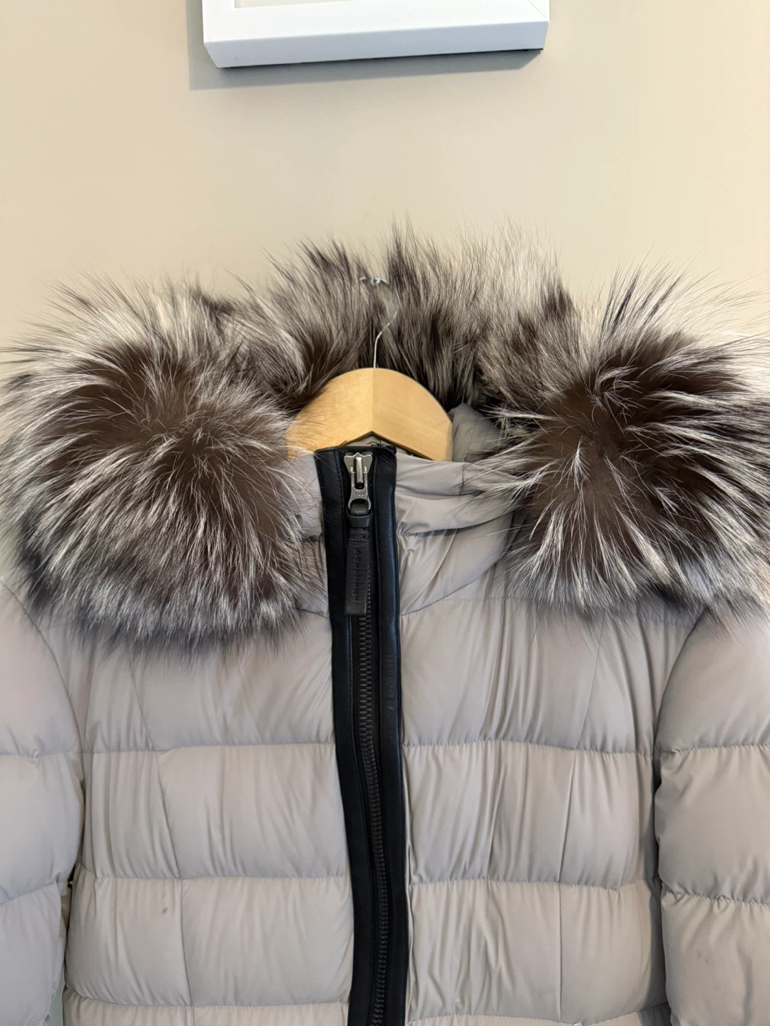 Mackage Down Puffer Coat with Fur Hood - Size S - photo 2