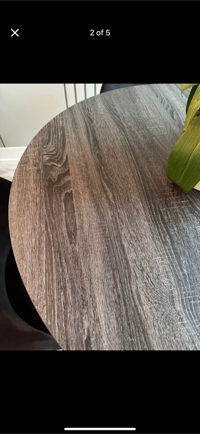 Round Dining Table with 4 Chairs - photo 3