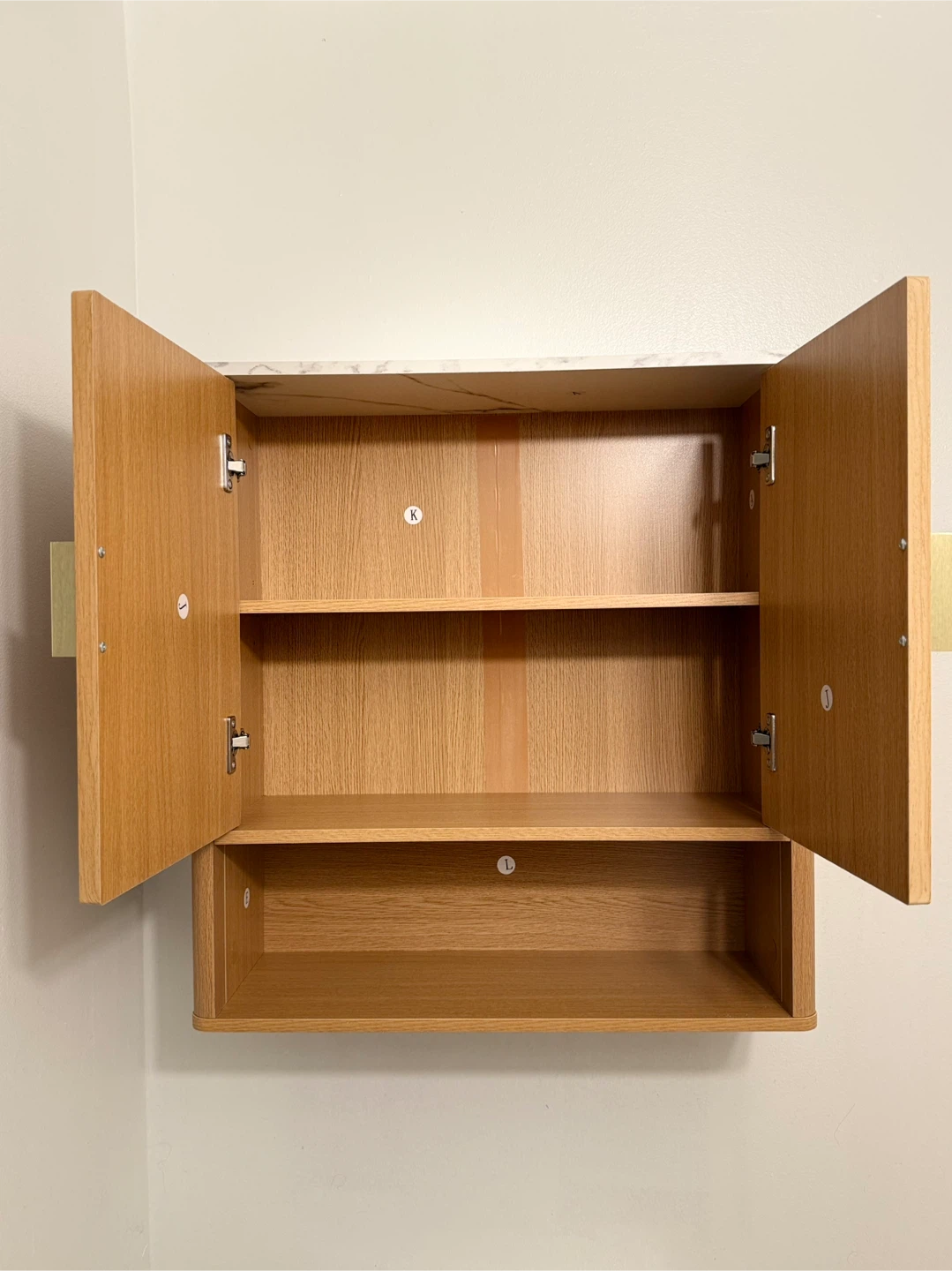 Wall-Mounted Cabinet, 23" x 24" x 8" - photo 2