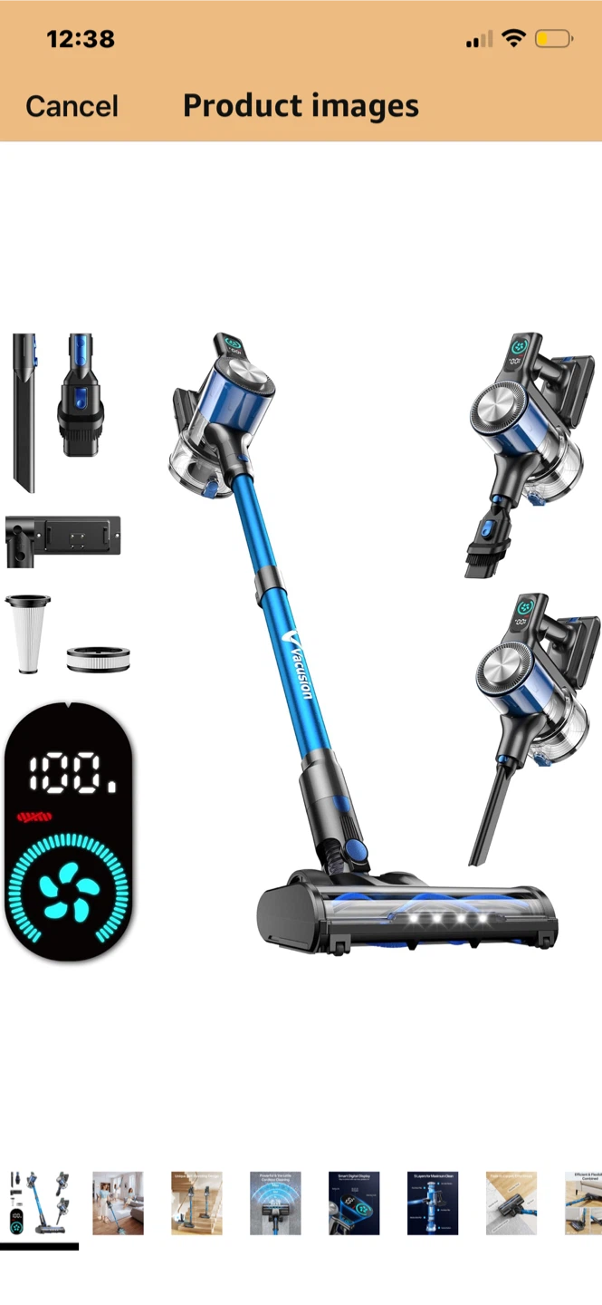 Gladston Cordless Stick Vacuum Cleaner - photo 3