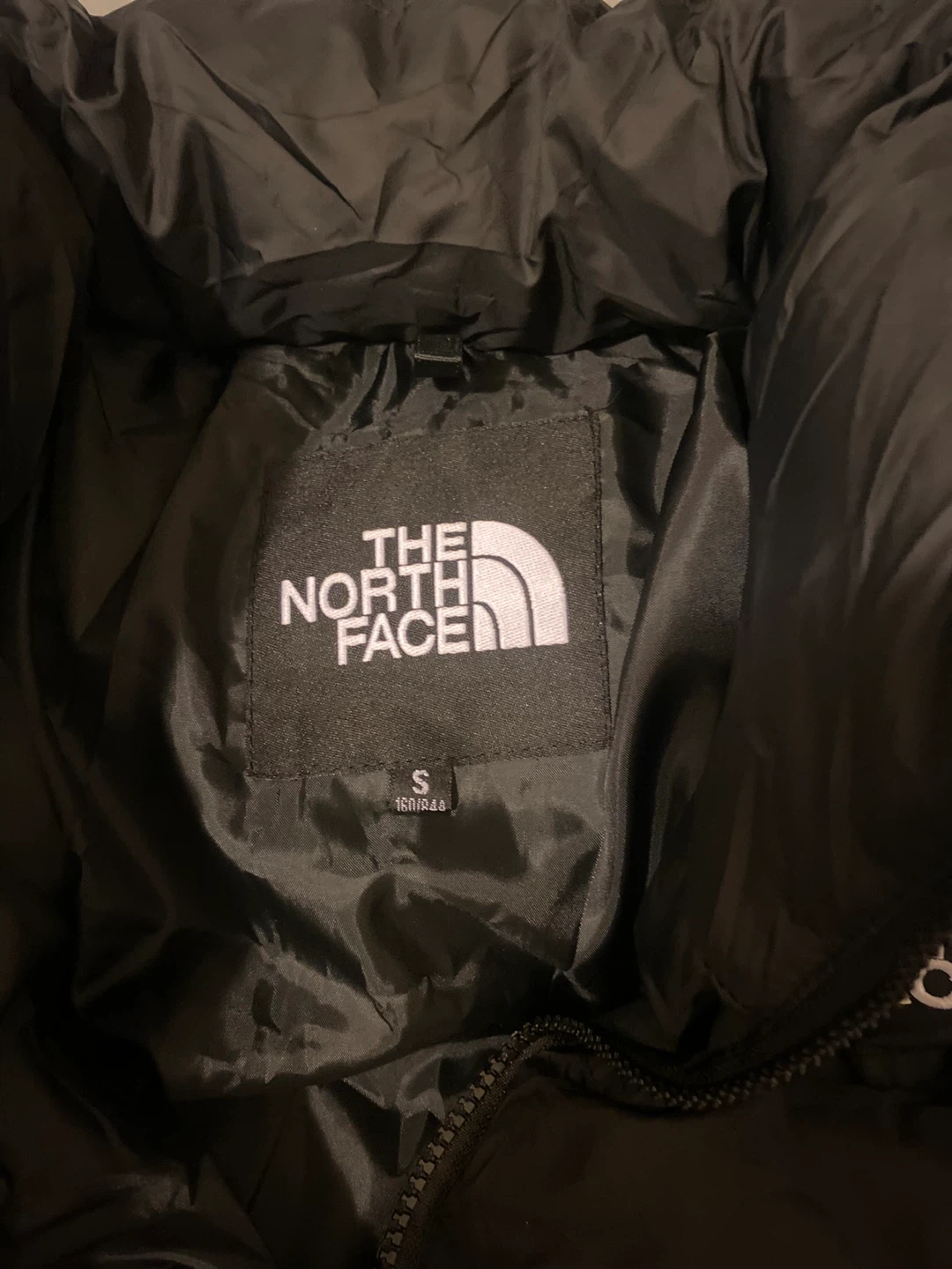 The North Face Nuptse Puffer Jacket - Black, Size S - photo 2