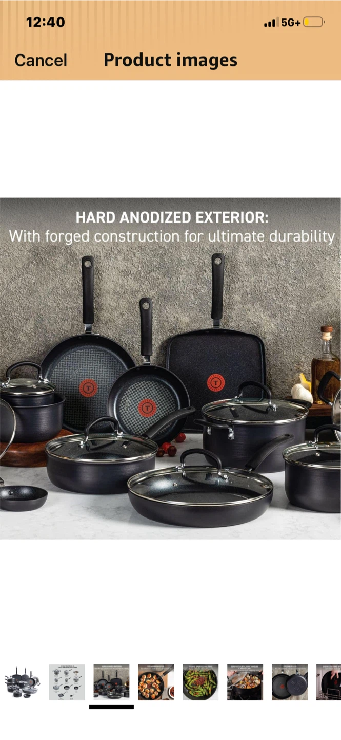 T-fal 17-Piece Cookware Set - photo 3