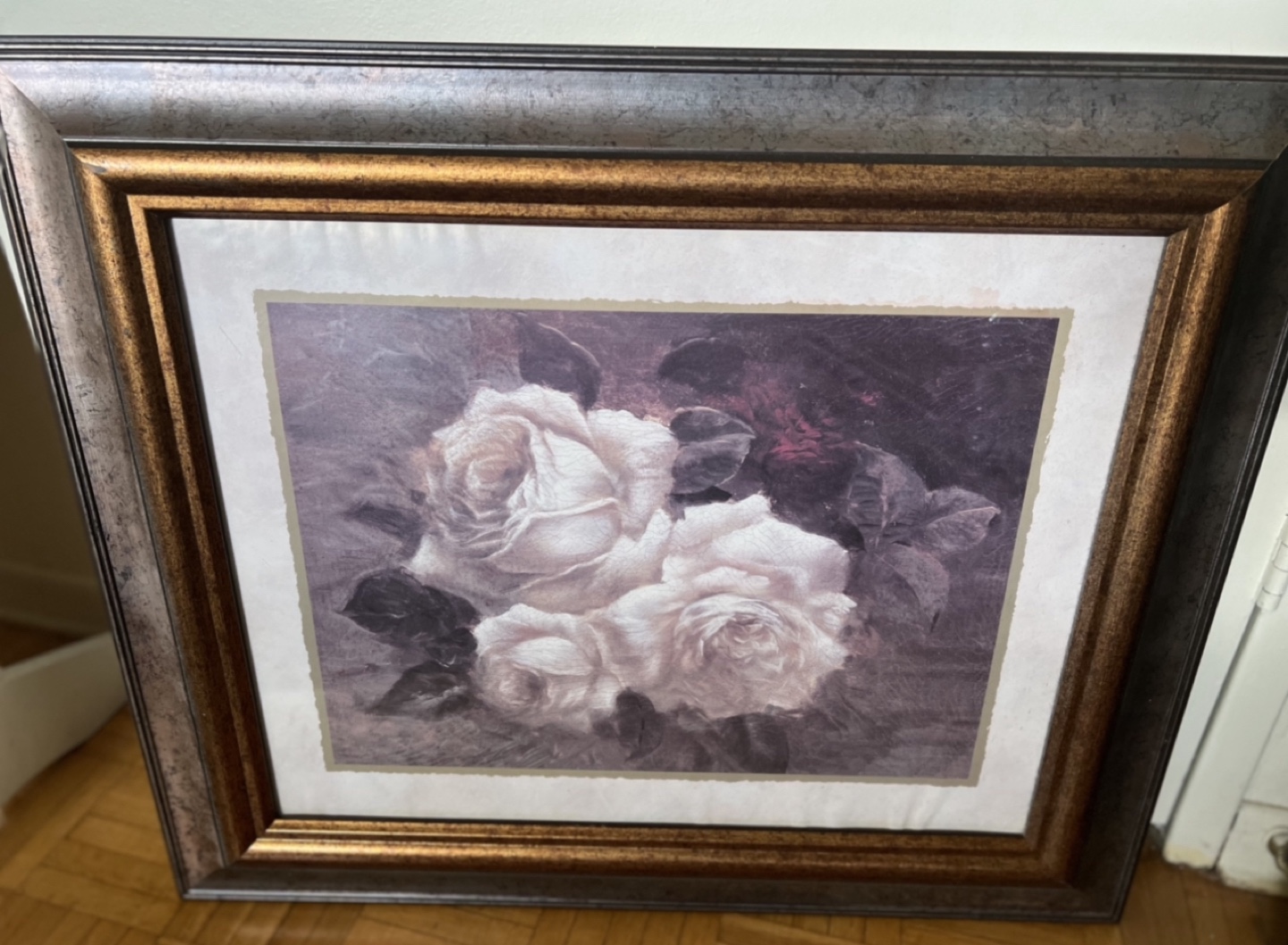 Framed Floral Print