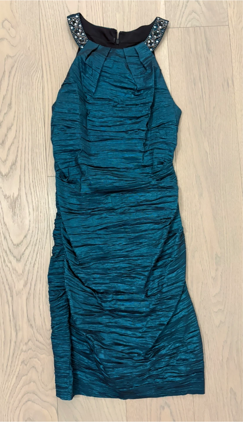 Women’s BA Nites Teal Dress - Size 14