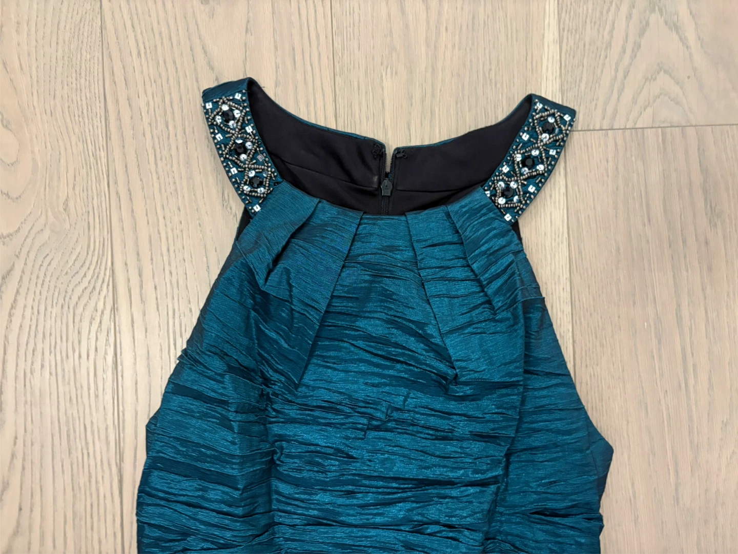 Women’s BA Nites Teal Dress - Size 14 - photo 2