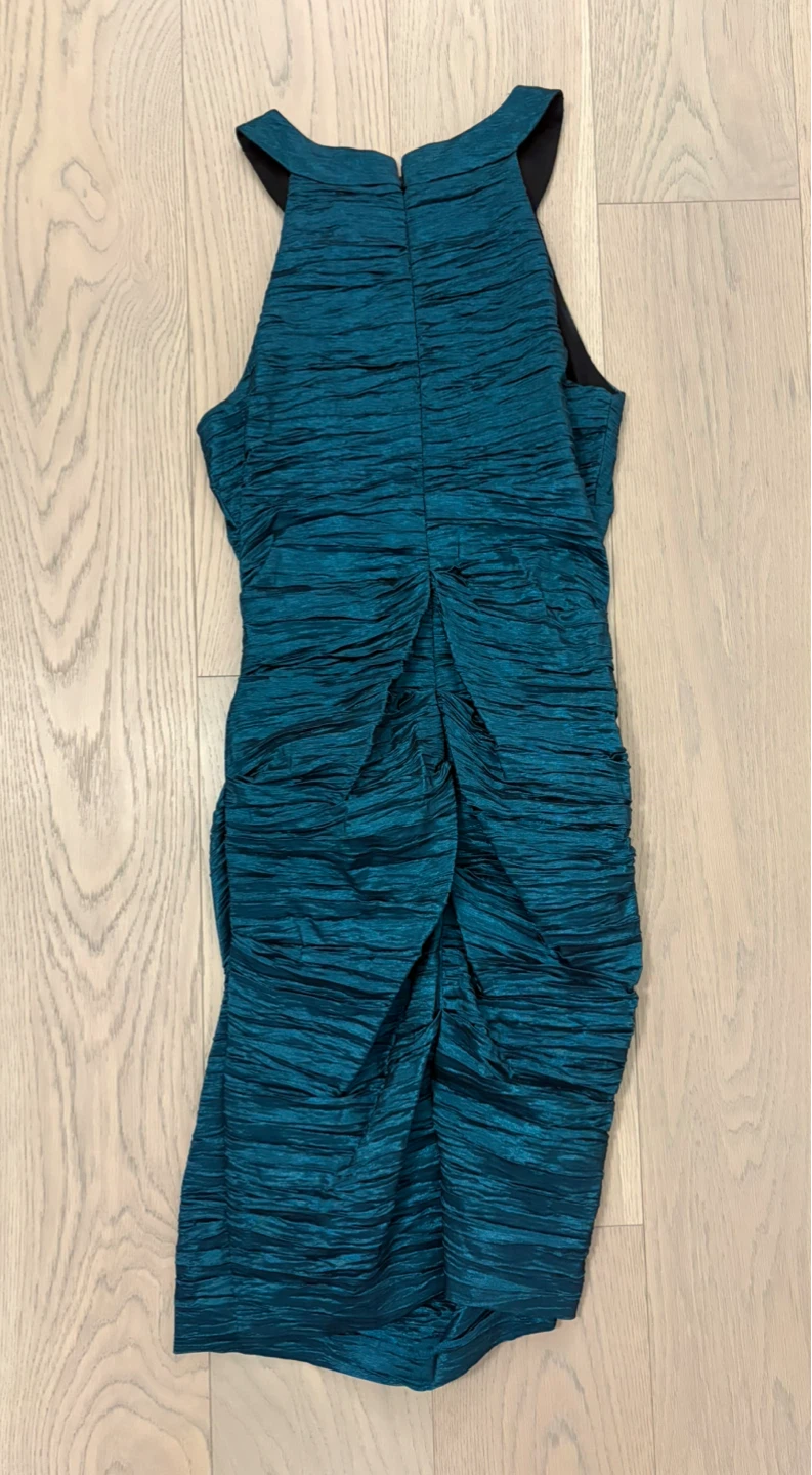 Women’s BA Nites Teal Dress - Size 14 - photo 4