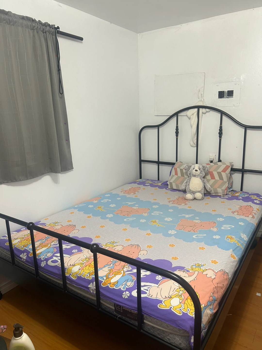 Queen Bed Frame with Mattress