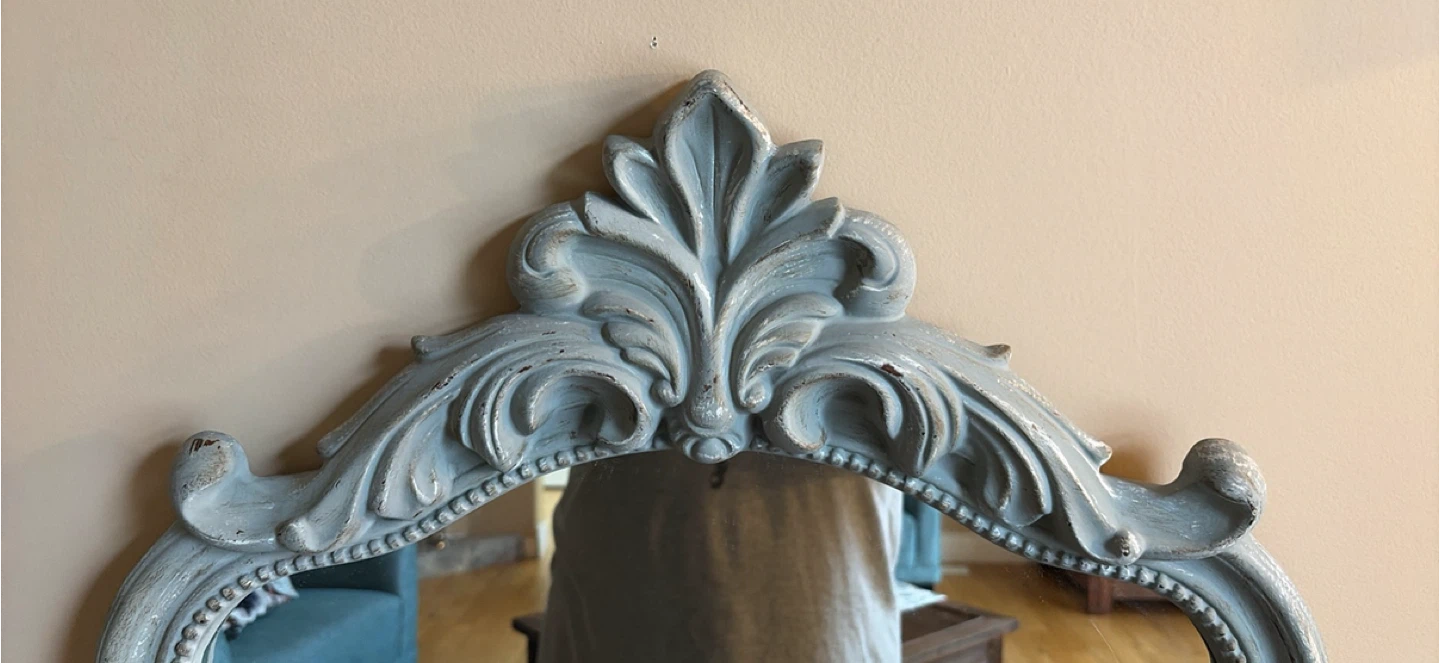 Ornate Grey Mirror - photo 3