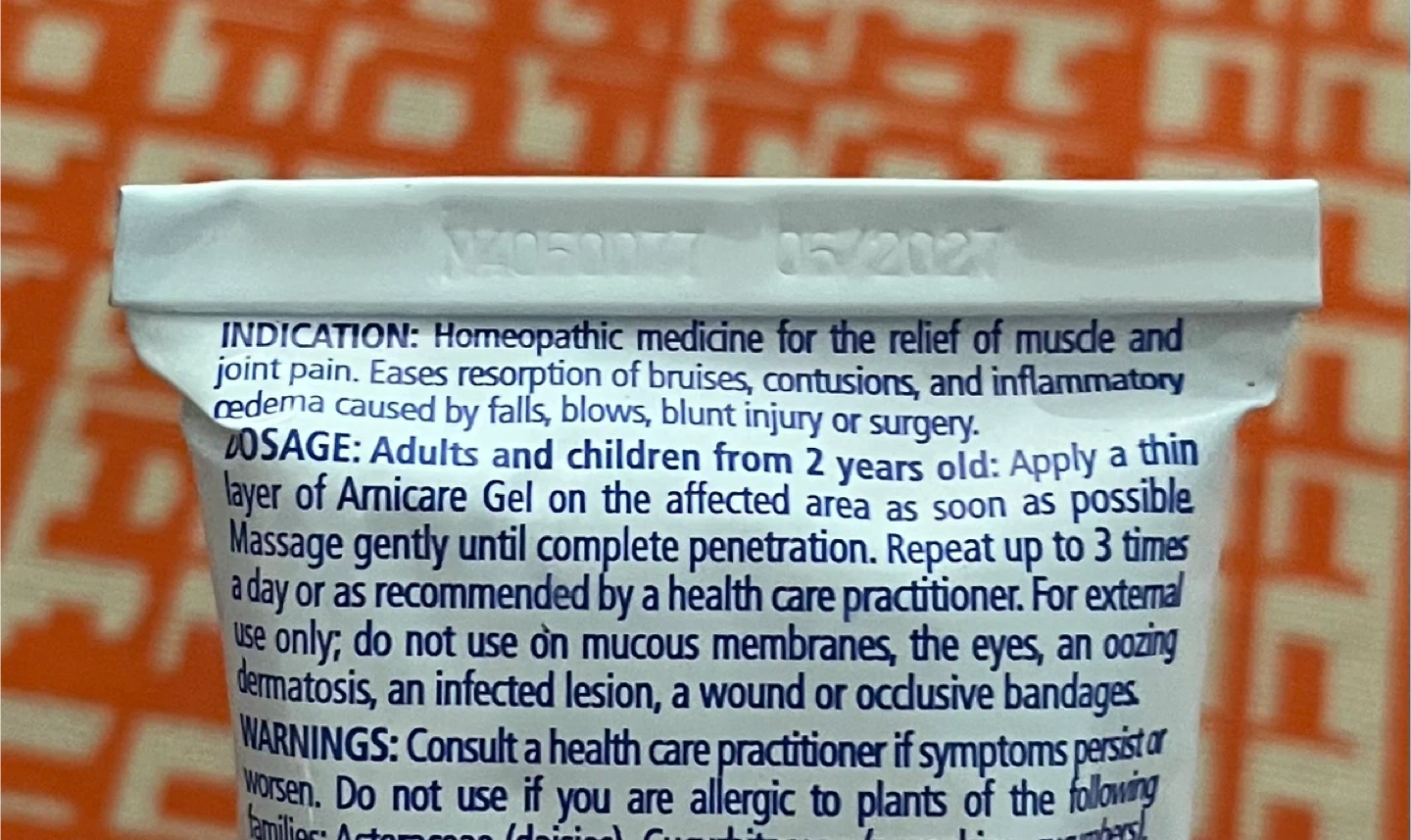 Arnicare Gel for Muscle & Joint Pain - photo 3
