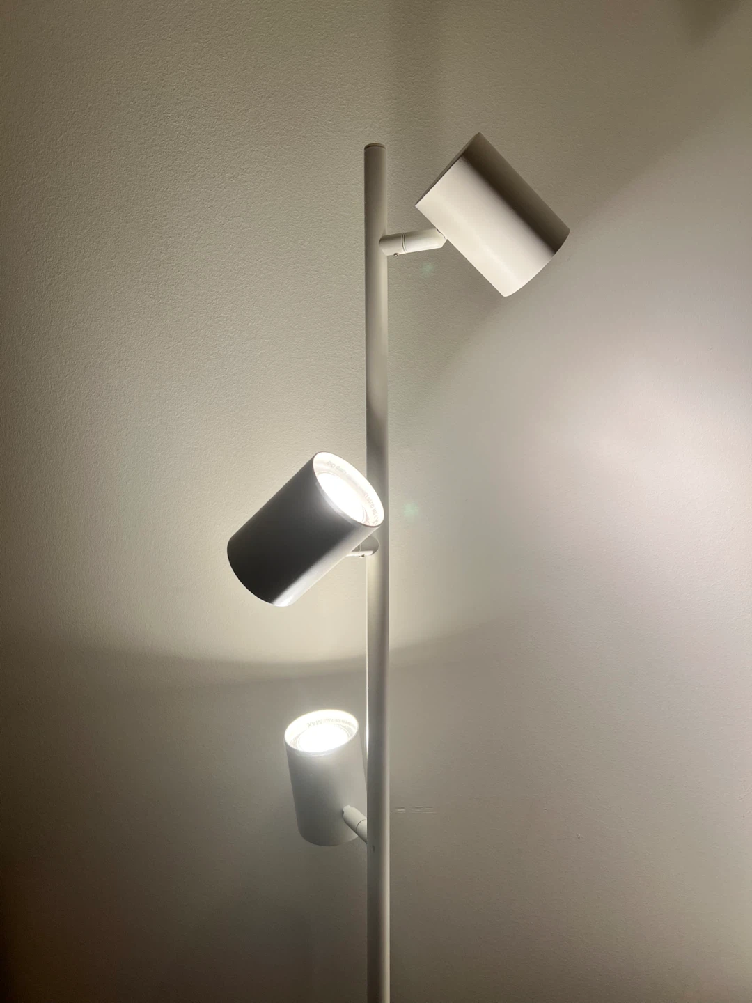 Ikea NYMANE White Floor Lamp