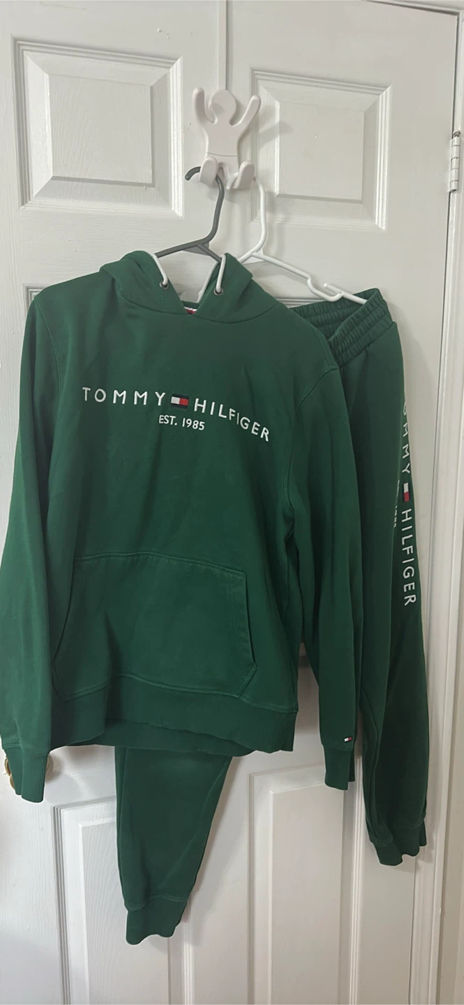 Tommy Hilfiger Green Jogger Set