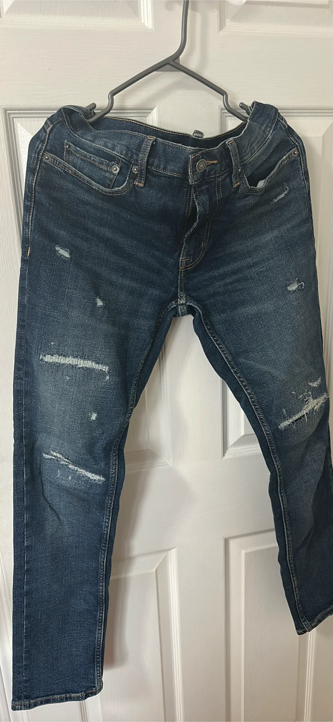 Dark Wash Denim Jeans
