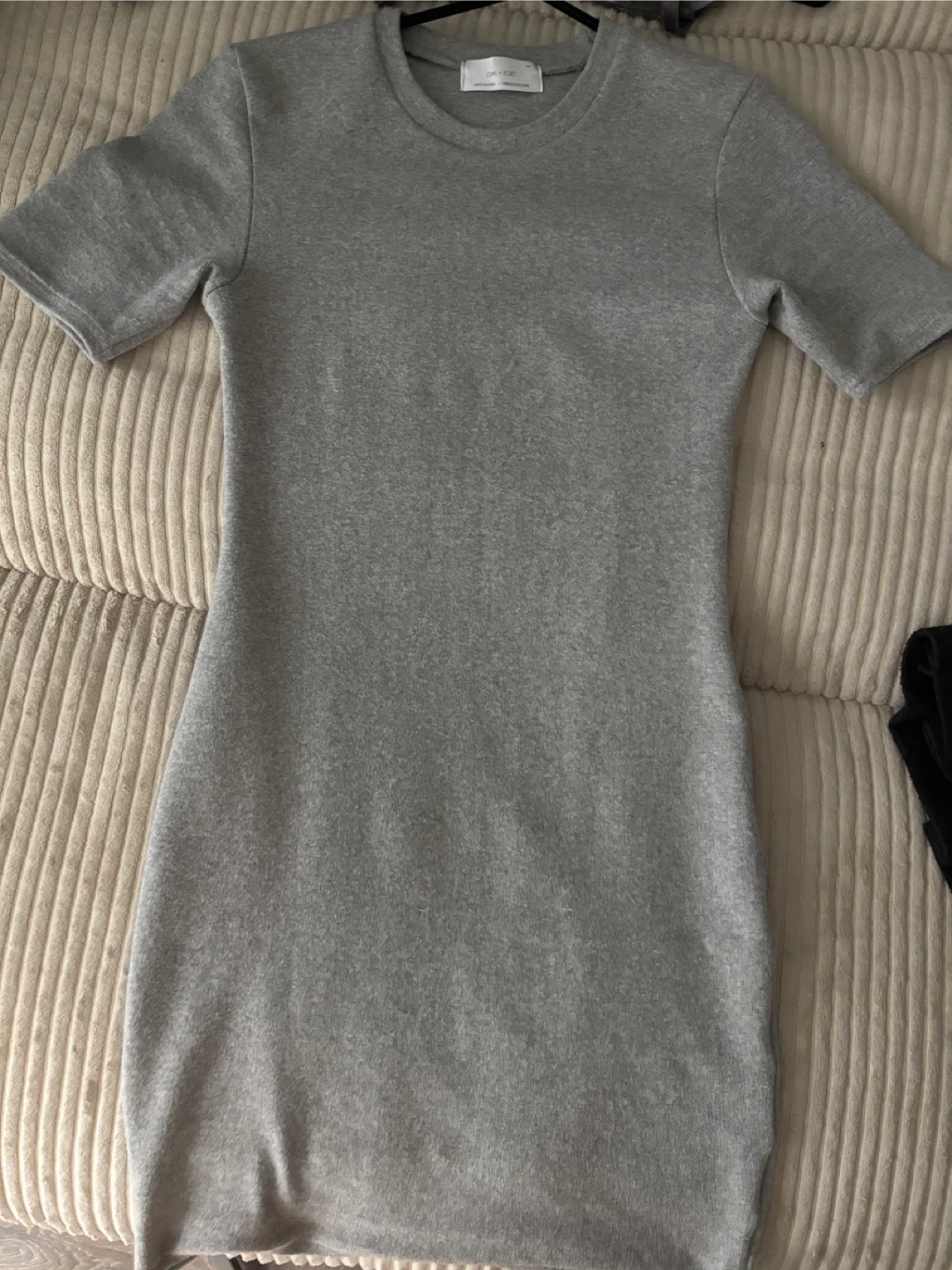 OAK + FORT - Grey T-Shirt Dress