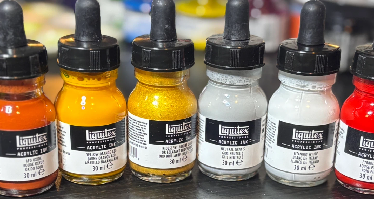 Liquitex® Professional Acrylic INK lot of 16 - photo 4