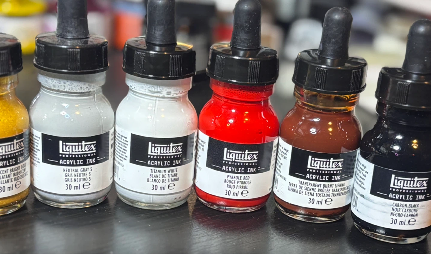 Liquitex® Professional Acrylic INK lot of 16 - photo 5