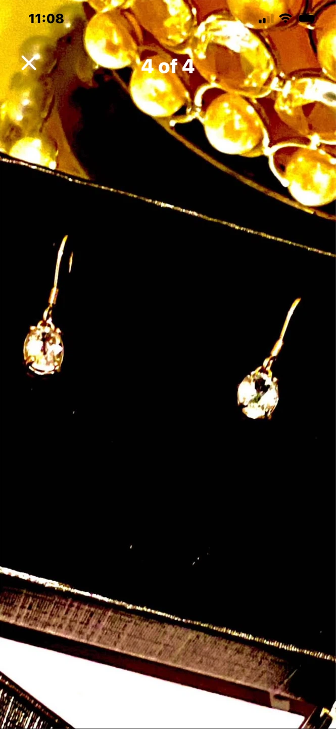💎4-Carat Aquamarine Drop Earrings - photo 3