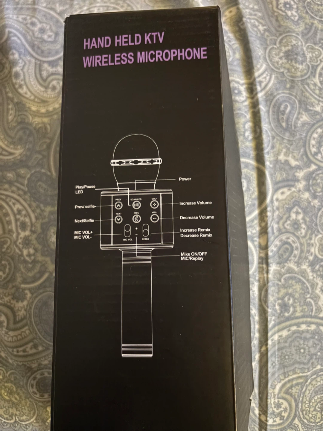 Hand Held KTV Wireless Microphone CT007 - photo 3
